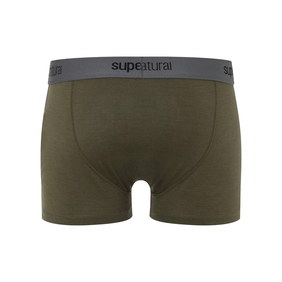 Super.natural Super Natural Boxershort Base Mid 175g - Merinowolle - Unterwäsche Olivegrün Herren 4 Super.natural Super Natural Boxershort Base Mid 175g - Merinowolle - Unterwäsche Olivegrün Herren – Bild 2
