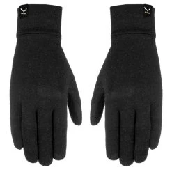 Salewa Liner-Handschuh Ortles Cristallo (warm Und Atmungsaktiv) - Schwarz