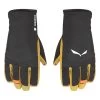 Salewa Winterhandschuhe Ortles PTX/TWR (isoliert, Warm Und Wasserdicht) Schwarz/gelb Herren