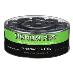 Signum Pro Overgrip Performance 0.6mm Schwarz 30er Box