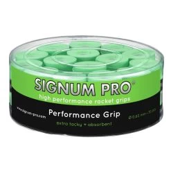 Signum Pro Overgrip Performance 0.6mm Limegrün 30er Box