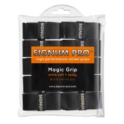 Signum Pro Overgrip Magic 0.75mm Schwarz 10er Clip-Beutel