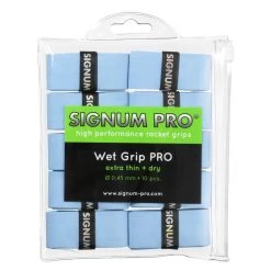 Signum Pro Overgrip Wet Pro Blau 10er Clip-Beutel