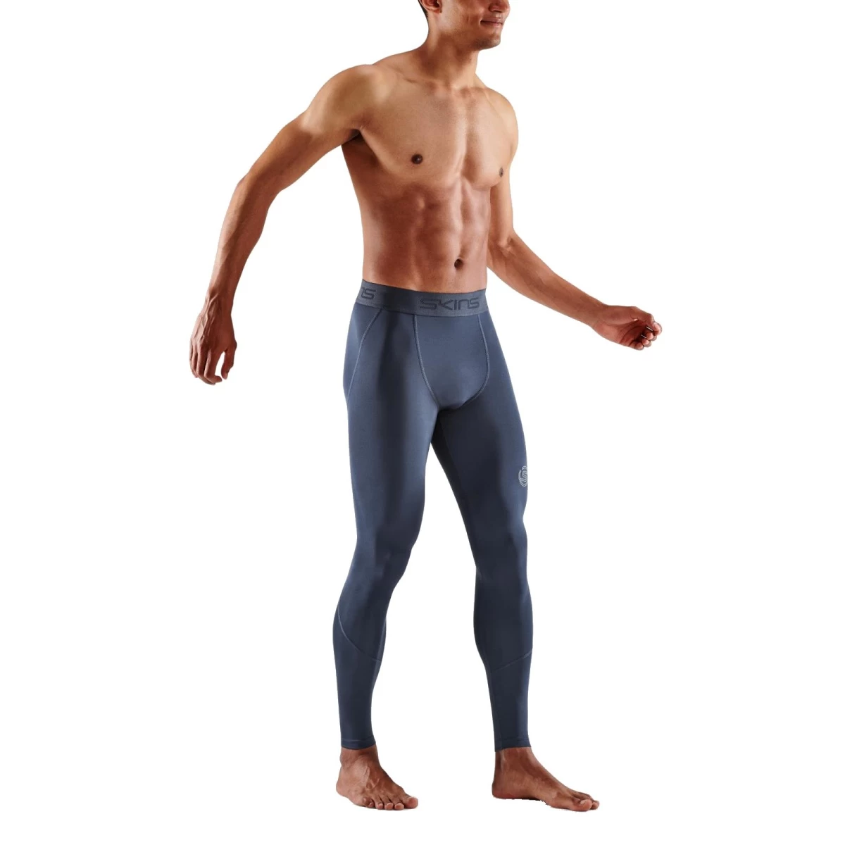 Skins Funktionshose 2-Series Tight Long (enganliegend, Kompression) Navyblau Herren 6 Skins Funktionshose 2-Series Tight Long (enganliegend, Kompression) Navyblau Herren – Bild 4