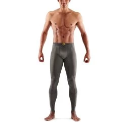 Skins Funktionshose 5-Series Tight Long (enganliegend, Kompression) Charcoalgrau Herren
