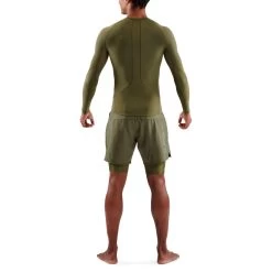 Skins Funktionsunterwäsche Langarmshirt 5-Series (enganliegend) Khakigrün Herren -Sportausrüstung Skins SK SF00500050573 5 Series Langarmshirt 5 1200x1200 1