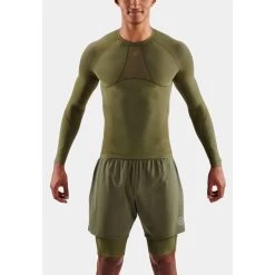 Skins Funktionsunterwäsche Langarmshirt 5-Series (enganliegend) Khakigrün Herren -Sportausrüstung Skins SK SF00500050573 5 Series Langarmshirt 6 1200x1200 1