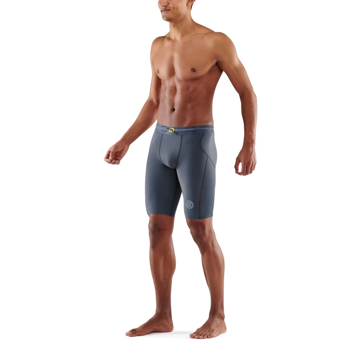 Skins Funktionshose 3-Series Half Tight Short (enganliegend) Charcoalgrau Herren 6 Skins Funktionshose 3-Series Half Tight Short (enganliegend) Charcoalgrau Herren – Bild 4
