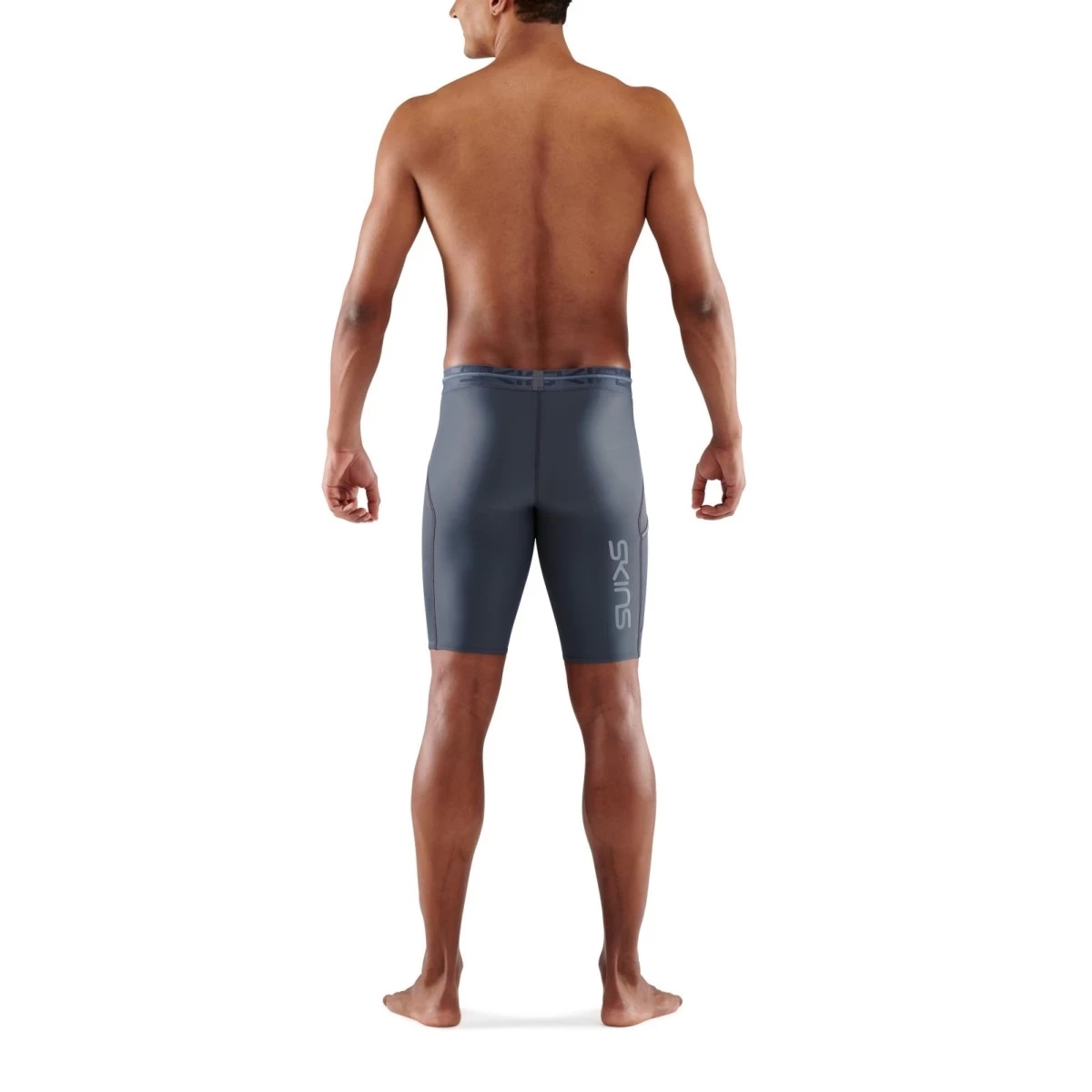 Skins Funktionshose 3-Series Half Tight Short (enganliegend) Charcoalgrau Herren 5 Skins Funktionshose 3-Series Half Tight Short (enganliegend) Charcoalgrau Herren – Bild 3