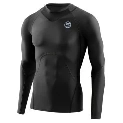 Skins Funktionsunterwäsche Langarmshirt 3-Series (enganliegend) Schwarz Herren -Sportausrüstung Skins SK ST00300059001 3 Series Langarmshirt 1200x1200 1