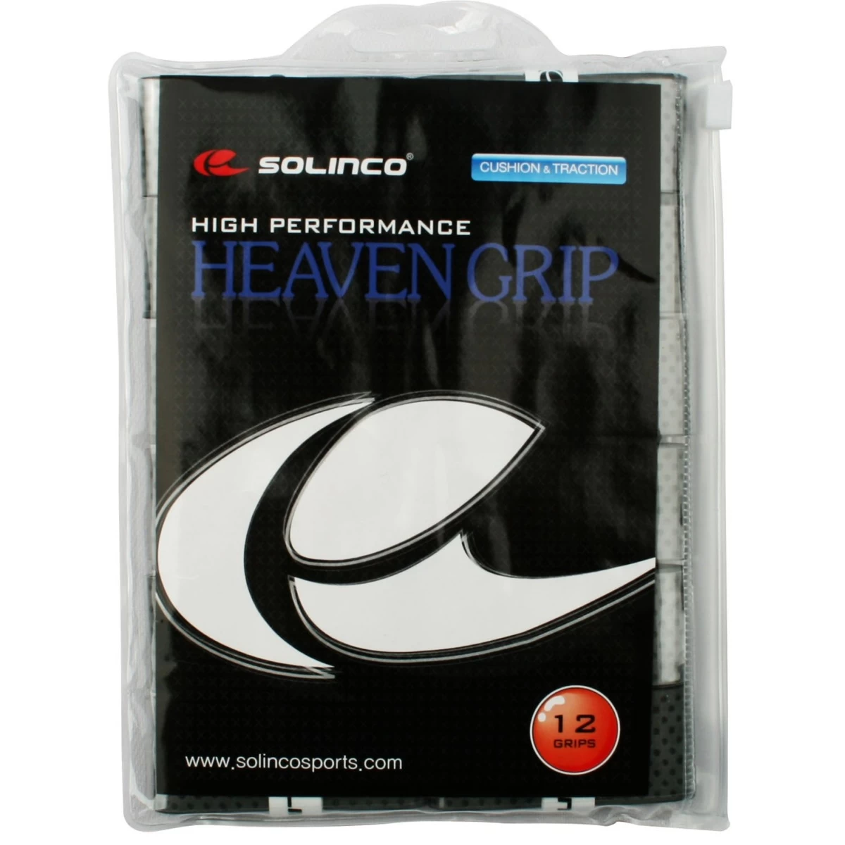 Solinco Overgrip Heaven 0.6mm Grau 12er Clip-Beutel 3 Solinco Overgrip Heaven 0.6mm Grau 12er Clip-Beutel