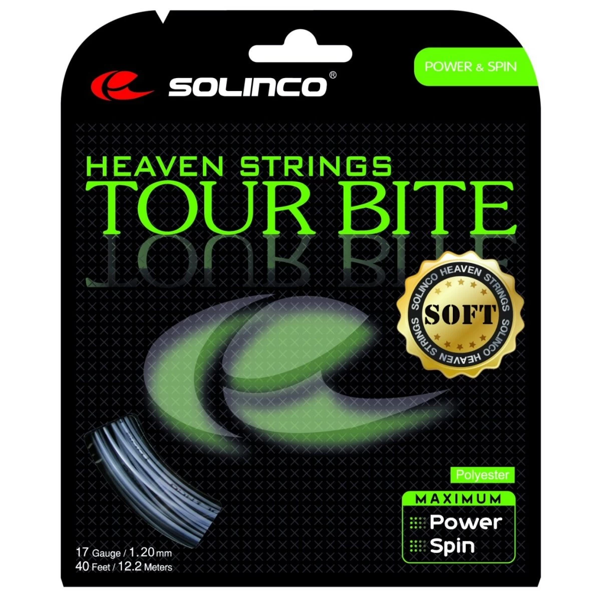 Besaitung Mit Tennissaite Solinco Tour Bite SOFT Silber 3 Besaitung Mit Tennissaite Solinco Tour Bite SOFT Silber