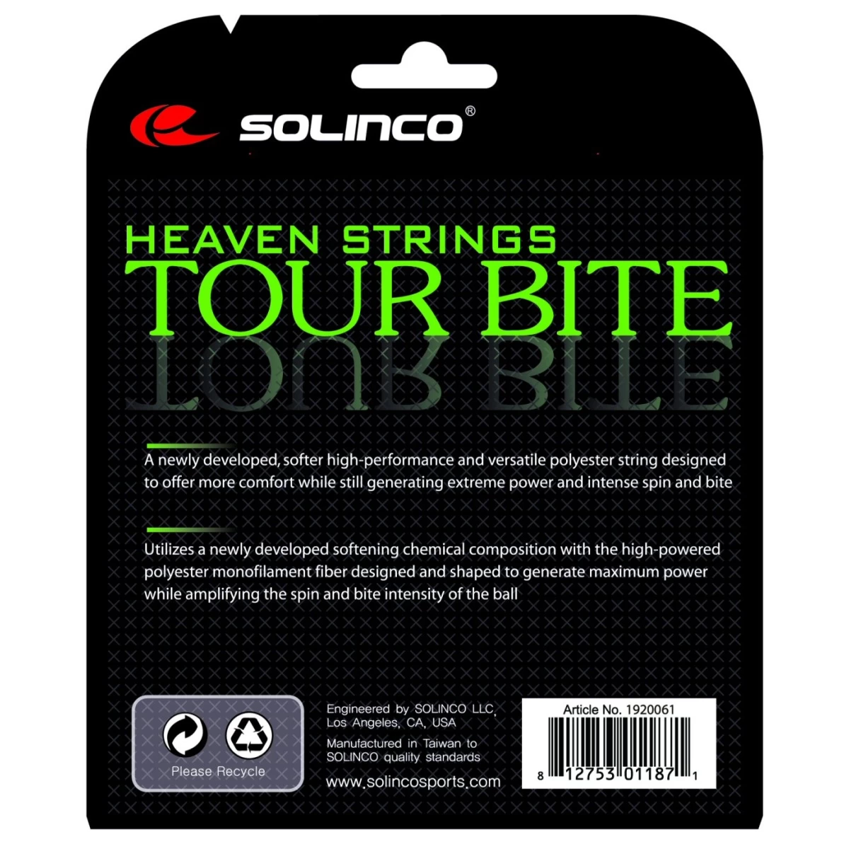 Solinco Tennissaite Tour Bite SOFT (Haltbarkeit+Touch) Silber 12m Set 4 Solinco Tennissaite Tour Bite SOFT (Haltbarkeit+Touch) Silber 12m Set – Bild 2