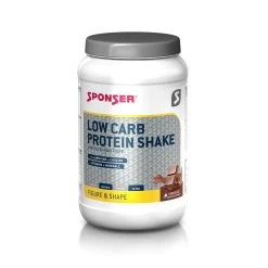 Sponser Low Carb Protein Shake (hochwertiges Protein Aus Molke, Milch Und Ei) Schokolade 550g Dose