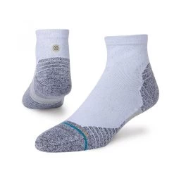 Stance Laufsocke Ankle Run Quarter Staple Weiss - 1 Paar
