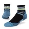 Stance Laufsocke Ankle Black Sheep Quarter Schwarz/blau - 1 Paar -Sportausrüstung Stance M348C20BLA BLK Socke 947x947 1