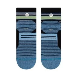 Stance Laufsocke Ankle Black Sheep Quarter Schwarz/blau - 1 Paar -Sportausrüstung Stance M348C20BLA BLK Socke 3 867x867 1