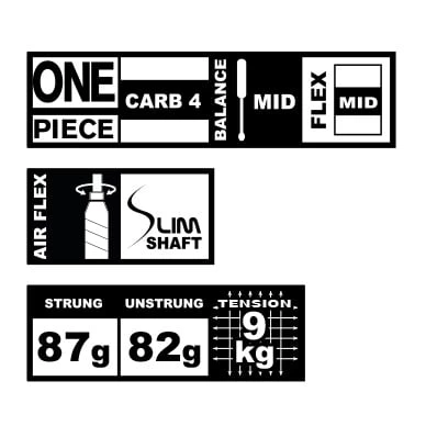 Talbot Torro Badmintonschläger IsoForce 511 (82g/ausgewogen/mittel) - Besaitet - 5 Talbot Torro Badmintonschläger IsoForce 511 (82g/ausgewogen/mittel) - Besaitet - – Bild 3