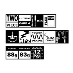 Talbot Torro Badmintonschläger IsoForce 5051 (83g/kopflastig/ausgewogen) - Besaitet - -Sportausrüstung Talbot Torro 439566 IsoForce 5051 Schlaeger 487x487 1
