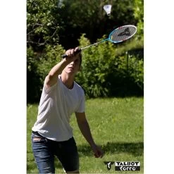 Talbot Torro Federball-Set 4-Fighter NEW (4xSchläger, 3xBälle, Netz+Pfosten, Hülle) - 1 Set -Sportausrüstung Talbot Torro Badminton Set 4 Fighter 449416 3 801x801 1