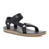Teva Sandale Original Universal Leder Schwarz Damen