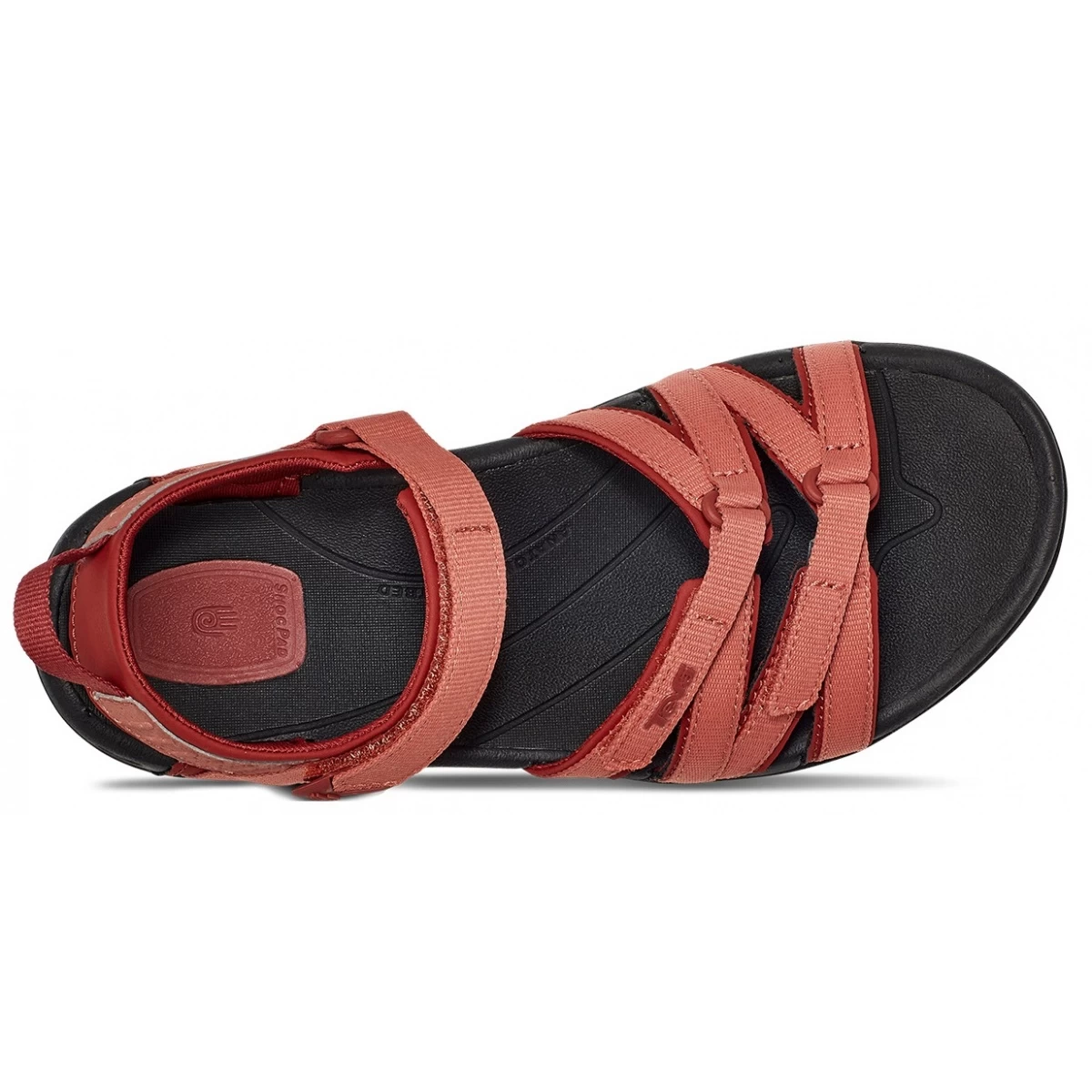 Teva Sandale Tirra Klett Outdoor (schmal) Aragon Rot Damen 5 Teva Sandale Tirra Klett Outdoor (schmal) Aragon Rot Damen – Bild 3