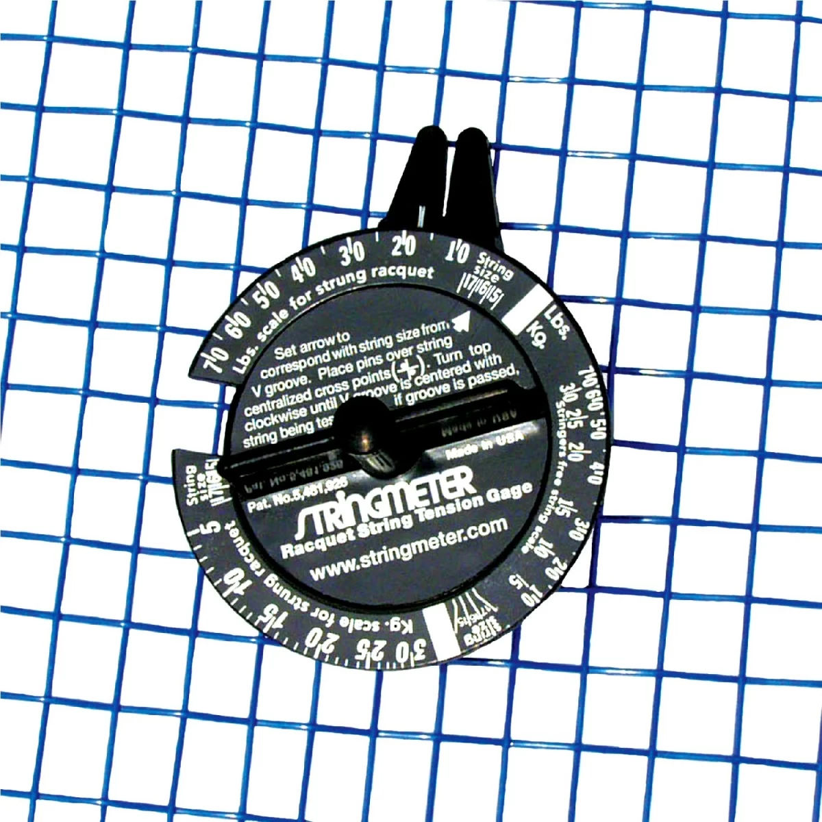 Tourna Stringmeter Besaitungshärtemessgerät Für Tennissaiten - 1 Stück 3 Tourna Stringmeter Besaitungshärtemessgerät Für Tennissaiten - 1 Stück