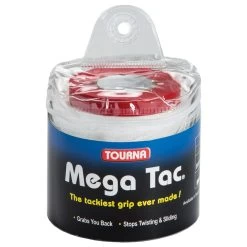 Tourna Overgrip Mega Tac Weiss 30er Tour-Beutel