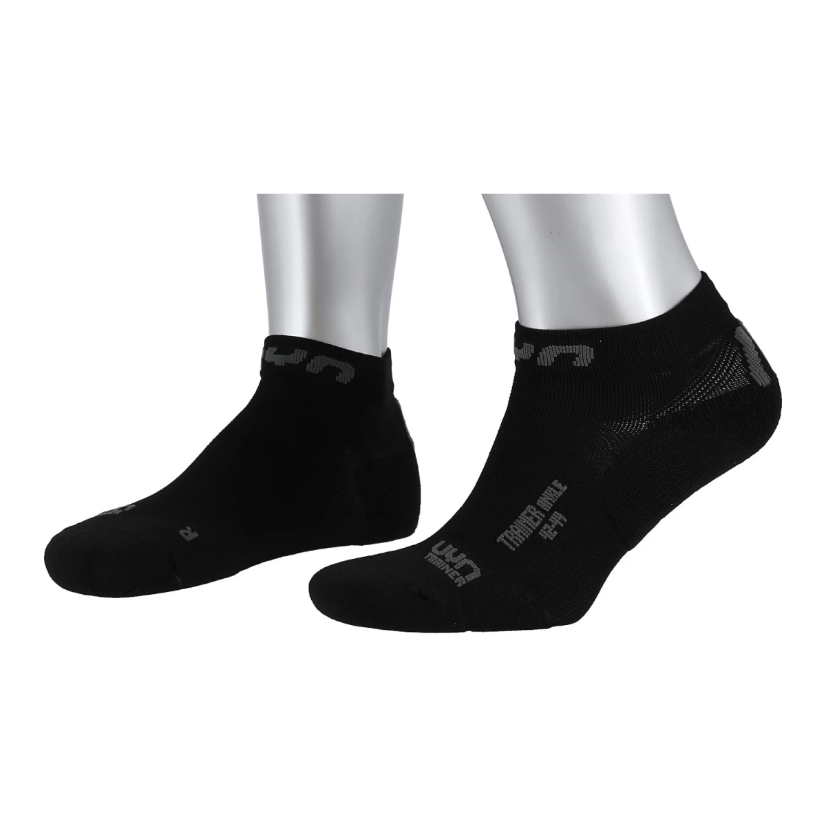 UYN Laufsocke Trainer Ankle Schwarz Herren - 1 Paar 3 UYN Laufsocke Trainer Ankle Schwarz Herren - 1 Paar