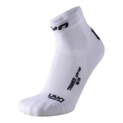 UYN Laufsocke Trainer Low Cut Weiss Herren - 1 Paar