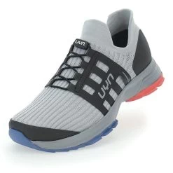 UYN Trail-Laufschuhe Wander Lite (nahtlos, Leicht, Wasserdicht) Silber Herren