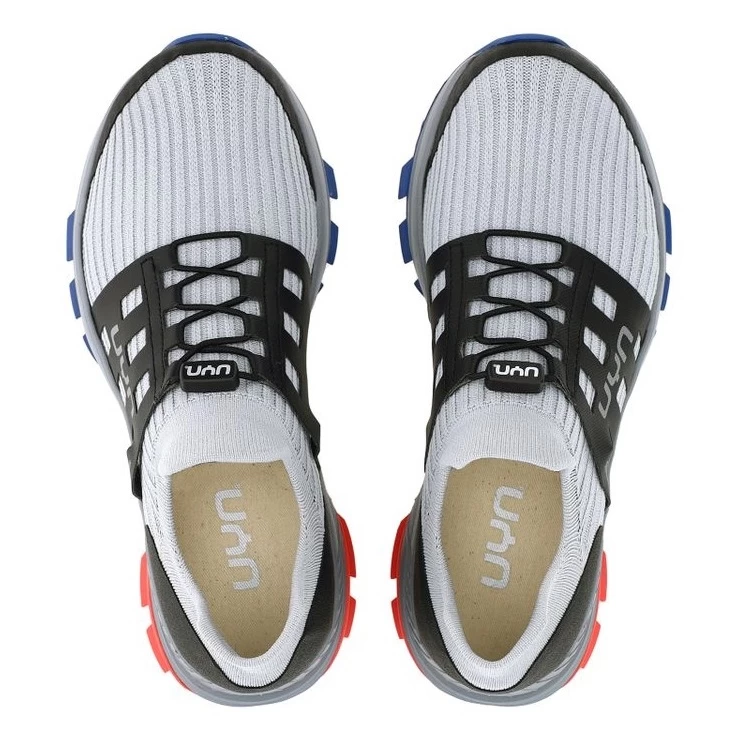 UYN Trail-Laufschuhe Wander Lite (nahtlos, Leicht, Wasserdicht) Silber Herren 5 UYN Trail-Laufschuhe Wander Lite (nahtlos, Leicht, Wasserdicht) Silber Herren – Bild 3