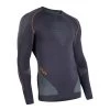 UYN Langarmshirt Evolutyon Round-Neck Enganliegend Unterwäsche Charcoal/orange Herren -Sportausrüstung UYN U100006 G972 side 1200x1200 1