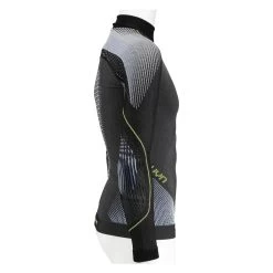 UYN Funktions-Langarmshirt Evolutyon Turtle Neck Melange Enganliegend Unterwäsche Anthrazit/blau/gelb Herren -Sportausrüstung UYN U100047 G976 3 1200x1200 1