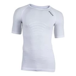 UYN Kurzarmshirt Motyon Unterwäsche Weiss Herren -Sportausrüstung UYN U100080 W389 side203 1200x1200 1