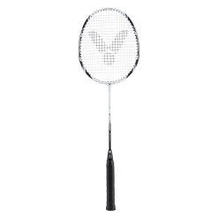 Victor Badmintonschläger AL2200 (98g/ausgewogen/mittel) Weiss- Besaitet - ( 2er SET ) -Sportausrüstung VICTOR 110303 WH BADMINTON SCHLAEGER AL 2200 3 1200x1200 2