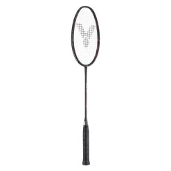 Victor Badmintonschläger Victec Rap (87g/ausgewogen/mittel) Schwarz - Besaitet - -Sportausrüstung VICTOR 112101 VICTEC RAP SCHWARZ 2 1200x1200 1