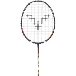 Victor Badmintonschläger Auraspeed 100X H (grifflastig, Steif) Grau - Unbesaitet - -Sportausrüstung Victor 201658 Auraspeed 100X Schlaeger 2 600x600 1