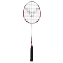Victor Badmintonschläger Atomos 500 (Schulsport) Rot/weiss - Besaitet -