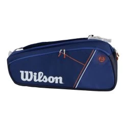 Wilson Racketbag (Schlägertasche) Super Tour RG Blau 9er -Sportausrüstung WILSON WR8018201 RACKETBAG SUPER TOUR ROLAND GARROS 9ER 3 1200x1200 1