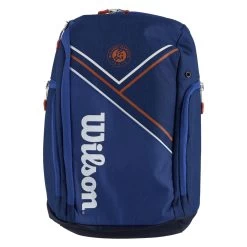 Wilson Rucksack Super Tour Roland Garros Navyblau -Sportausrüstung WILSON WR8018301 RUCKSACK SUPER TOUR ROLAND GARROS 3 1200x1200 1