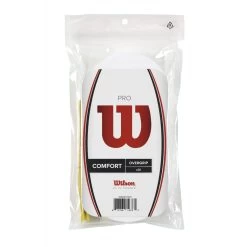 Wilson Overgrip Pro 0.6mm (Komfort/glatt/leicht Haftend) 30er Clip-Beutel