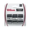 Wilson Overgrip Profile 0.6mm Schwarz 3er -Sportausrüstung WRZ4025BK PROFILE OVERGRIP BLACK 1024x1024 1