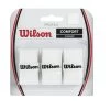 Wilson Overgrip Profile 0.6mm (Komfort/geprägtes Profil/leicht Haftend) Weiss 3er -Sportausrüstung WRZ4025WH Profile Overgrip WHITE 1104x1104 1