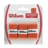 Wilson Overgrip Pro Soft 0.55mm Orange 3er -Sportausrüstung WRZ4040OR Pro Soft Overgrip ORANGE 1051x1051 1