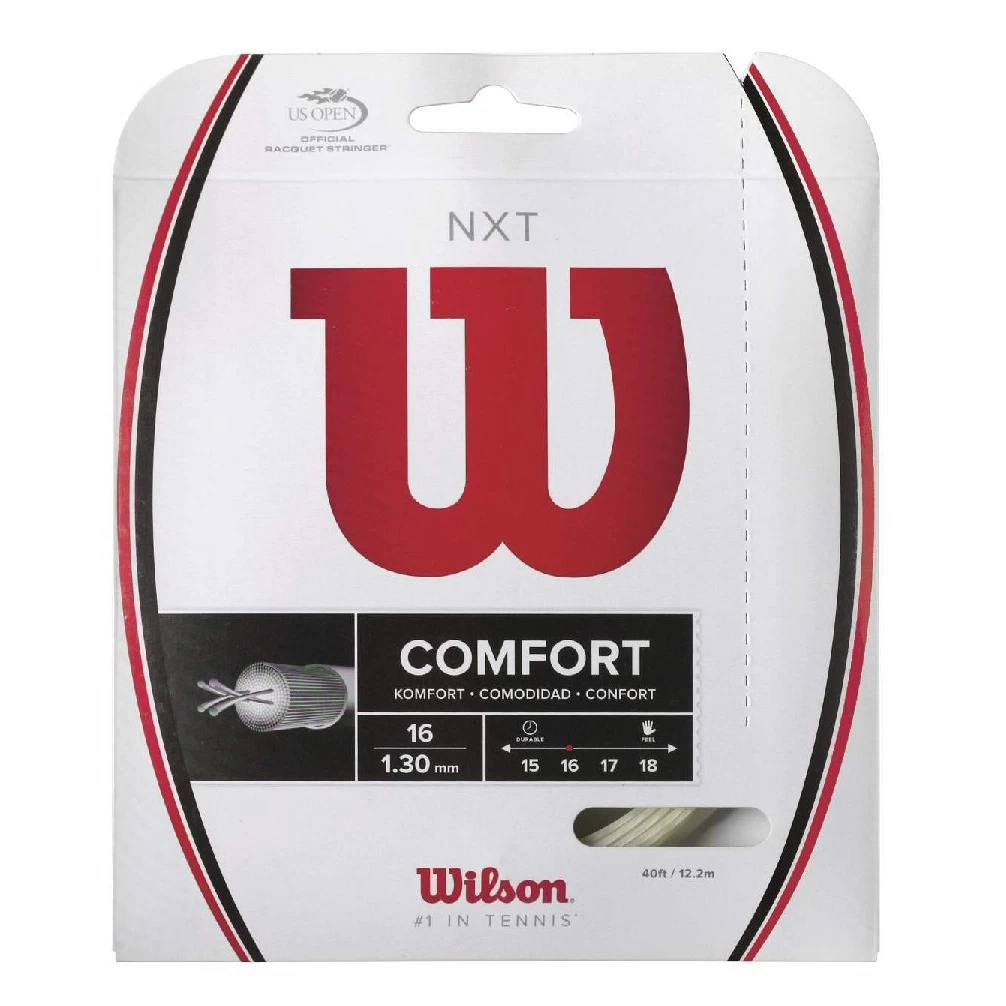 Wilson Tennissaite NXT (Armschonung+Touch) Natur 12m Set 3 Wilson Tennissaite NXT (Armschonung+Touch) Natur 12m Set