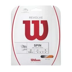 Wilson Tennissaite Revolve (Spin+Haltbarkeit) Orange 12m Set