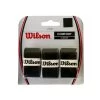 Wilson Overgrip Pro 0.6mm (Komfort/glatt/leicht Haftend) Schwarz 3er -Sportausrüstung Wilson Pro Overgrip schwarz 3er 1130x1130 1
