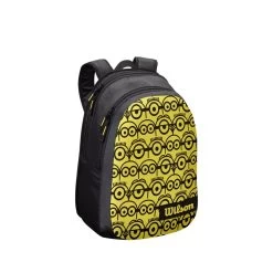 Wilson Tennis-Rucksack Youth Minions (Hauptfach, Schlägerfach) Schwarz/gelb -Sportausrüstung Wilson Rucksack WR8014001 Minions 202 1200x1200 1