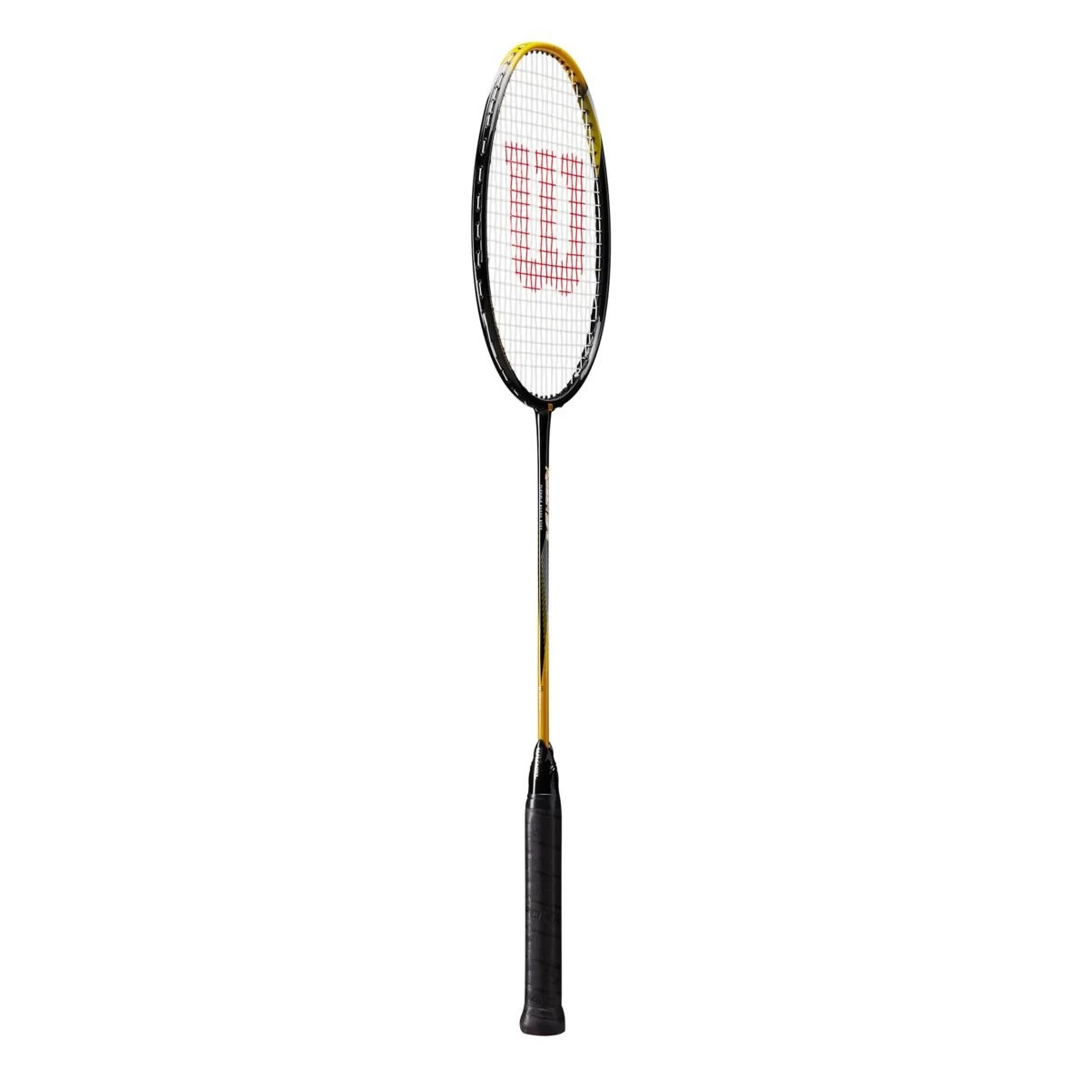 Wilson Badmintonschläger Recon 270 (flexibel, Kopflastig) Schwarz/gelb - Besaitet - 3 Wilson Badmintonschläger Recon 270 (flexibel, Kopflastig) Schwarz/gelb - Besaitet -